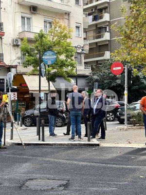 Θεσσαλονίκη: Παρουσία Ζέρβα η ασφαλτόστρωση της Σβώλου