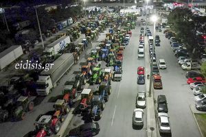 Παραμένουν στο μπλόκο των Ευζώνων οι αγρότες. Δηλώσεις Αλέξανδρου Σημαιοφορίδη