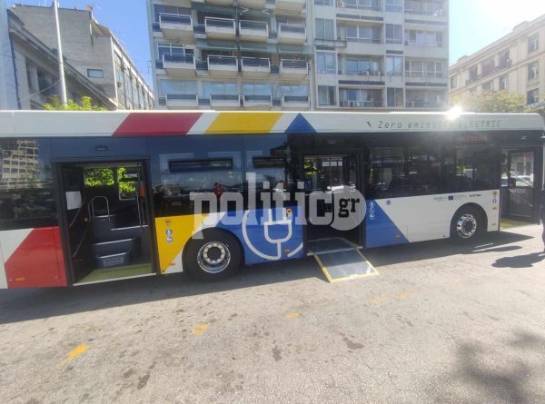 Θεσσαλονίκη: Δοκιμαστική βόλτα με ηλεκτρικό λεωφορείο του ΟΑΣΘ – «Μέσα στον Μάιο σε πλήρη χρήση» (ΦΩΤΟ & ΒΙΝΤΕΟ)