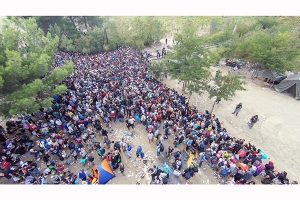 Άδειασαν τα σύνορα από πρόσφυγες