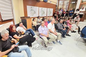 Διαμαρτυρία πολιτών στο δημοτικό συμβούλιο Κιλκίς για φωτοβολταϊκό πάρκο στο Χέρσο
