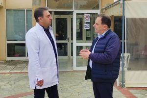 Στο Κέντρο Υγείας Πολυκάστρου και στα έργα αναβάθμισής του ο Γεώργιος Γεωργαντάς