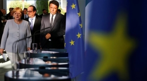 Μέρκελ - Ολάντ - Ρέντσι: Καμία συζήτηση για Brexit πριν την ενεργοποίηση του Άρθρου 50