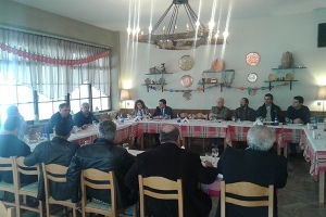 Συνάντηση Χρ. Γκουντενούδη με επιχειρηματίες του δήμου Παιονίας