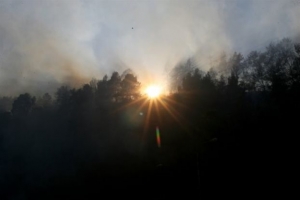 Σε εξέλιξη πυρκαγιά στην Κέρκυρα