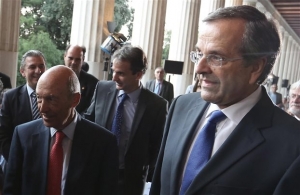Με τον Κώστα Σημίτη συναντήθηκε ο Αντώνης Σαμαράς
