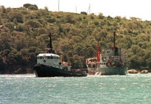 Προσάραξη πλοίου ανατολικά των Κυθήρων