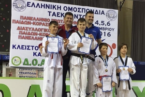 Ένα χρυσό, ένα αργυρό και δυο χάλκινα για την Τόλμη στο πανελλήνιο παίδων - κορασίδων