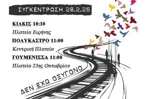 Ν.Ε. Κιλκίς του Τ.Ε.Ε.: Κάλεσμα για συμμετοχή των μηχανικών στο συλλαλητήριο για τα Τέμπη