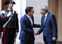 Συνάντηση Τσίπρα - Tζεντιλόνι στη Ρώμη