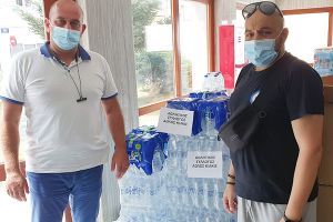 Ο Άθλος Κιλκίς δίπλα στους πυρόπληκτους