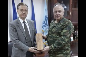 Συνάντηση δημάρχου Παιονίας και διοικητή 33ης Ταξιαρχίας