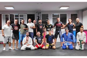 Επίσκεψη πρωταθλητή της πάλης στο Kinesis Fight Club