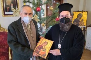 Επίσκεψη στο Μητροπολίτη Πολυανής και Κιλκισίου κ.κ. Βαρθολομαίο, του Βουλευτή Κιλκίς Γιώργου Φραγγίδη
