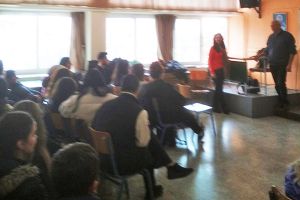 Διάλεξη από τον ιστορικό κ. Βλάση Αγτζίδη στο 2ο Πειραματικό Λύκειο Κιλκίς