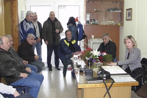 Αποχαιρετιστήρια συνάντηση της Προέδρου Ο.Α.Π.Π.Π.Β. με αθλητικούς συλλόγους της πόλης