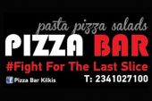 Pizza Bar Kilkis. Οι υπέροχες γεύσεις μας στο σπίτι σας με ασφάλεια, για τη δική σας υγεία και απόλαυση. 23410-27100