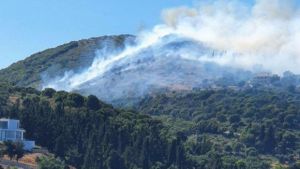 Μεγάλη φωτιά στη Ζάκυνθο (pics)