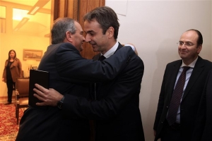 Συναντήσεις Μητσοτάκη με Μπακογιάννη, Τζιτζικώστα, Βορίδη