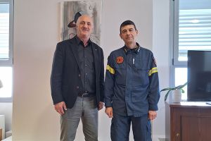 Στον Αντιπεριφερειάρχη Κιλκίς ο Συντονιστής Επιχειρήσεων του Πυροσβεστικού Σώματος Κεντρικής Μακεδονίας – Ανατολικής Μακεδονίας &amp; Θράκης