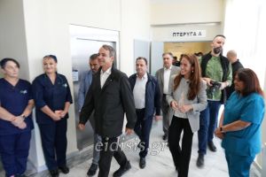 Ο πρωθυπουργός Κ. Μητσοτάκης στο νέο Οίκο Ευγηρίας και Θεραπευτήριο Χρονίων Παθήσεων Κιλκίς