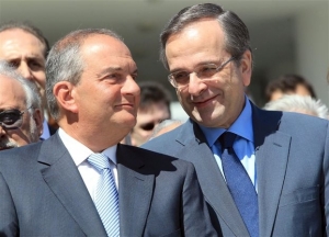 Με τον Κώστα Καραμανλή συναντήθηκε ο Αντώνης Σαμαράς στο Χίλτον