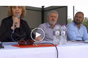 Ομιλία της συγγραφέως Παρθένας Τσοκτουρίδου στην Ποντιακή διάλεκτο για τη Μάνα στο Γερακαριό (video)