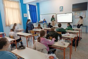 Οι Γονείς του Γυμνασίου Βαπτιστή ευχαριστούν την Μαιευτική-Γυναικοκλογική Κλινική του Νοσοκομείου Κιλκίς