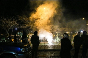 Εγκλωβισμένος επί δώδεκα ώρες ο υπουργός Αγροτικής Ανάπτυξης στην Κομοτηνή