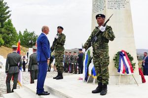 Ο Ανδρέας Βεργίδης στις εκδηλώσεις για την 105η επέτειο από τη διάσπαση του Μακεδονικού Μετώπου