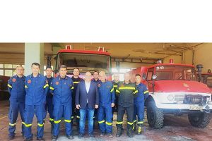 Εύσημα στον Δήμαρχο Κιλκίς από την Πυροσβεστική Υπηρεσία Κιλκίς