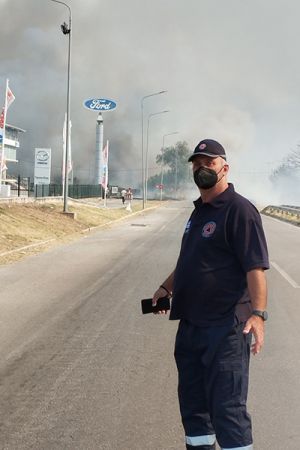 Σημαντική με περισσότερα από 25 μηχανήματα έργου, υδροφόρες η συνδρομή της Π.Ε. Κιλκίς στην κατάσβεση της πυρκαγιάς έξω από την πόλη του Κιλκίς