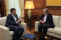 Τηλεφωνική επικοινωνία Τσίπρα - Γκουτέρες