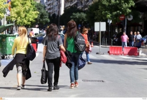 Συνεχίζεται η πεζοδρόμηση του Εμπορικού Τριγώνου της Αθήνας