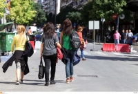 Συνεχίζεται η πεζοδρόμηση του Εμπορικού Τριγώνου της Αθήνας