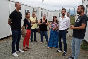 Στη δομή φιλοξενίας Νέας Καβάλας αντιπροσωπεία του ΣΥΡΙΖΑ