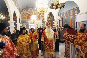 Λαμπρός ο εορτασμός του Αγίου Χαραλάμπους Μαυρονερίου