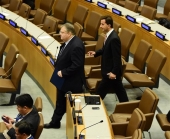 Βενιζέλος: Επαφές στο περιθώριο της Γενικής Συνέλευσης του ΟΗΕ