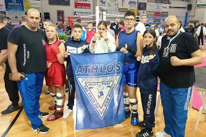 O Άθλος Κιλκίς επέστρεψε με 1 Αργυρό και 3 Χάλκινα Μετάλλια από το βαθμολογούμενο Πρωτάθλημα Kickboxing στη Θήβα