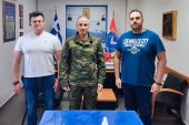 Αντιπροσωπεία της Ένωσης Στρατιωτικών Π. Ε. Κιλκίς συναντήθηκε με τον Διοικητή της 71 Α/Μ Ταξιαρχίας Χ. Στραβοπόδη