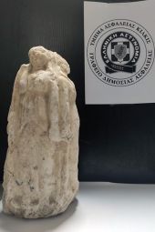 Προσπάθησαν να πουλήσουν αρχαίο αγαλματίδιο αλλά έπεσαν στα δίχτυα της Ασφάλειας Κιλκίς