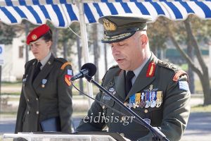 Ο ταξίαρχος Βασίλειος Παπαδόπουλος ανέλαβε τη διοίκηση της 71ης Ταξιαρχίας «Πόντος»