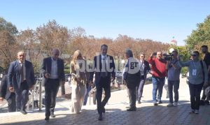 Θεσσαλονίκη: Έφτασε στο Βελλίδειο ο Κυριάκος Μητσοτάκης