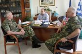 Εθιμοτυπική επίσκεψη Διοικητή 1ης Μεραρχίας Πεζικού στο Δήμαρχο Κιλκίς