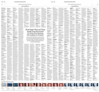 Tα άπαντα των προσβολών του Τραμπ τύπωσαν οι New York Times