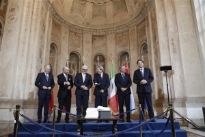 Το προσφυγικό συζήτησαν οι έξι ΥΠΕΞ του πυρήνα της Ε.Ε. - Τι ανακοίνωσαν