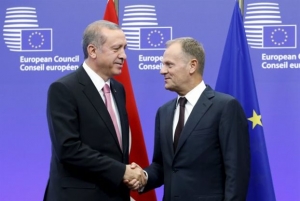 Βρυξέλλες: Αιχμές Ερντογάν προς ΕΕ για τη στάση της στο μεταναστευτικό