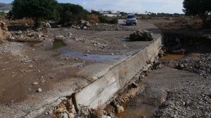 Αντιπλημμυρικά έργα στο εθνικό οδικό δίκτυο της Π.Ε. Κοζάνης