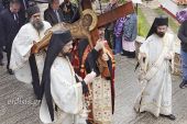 Αποκαθήλωση Εσταυρωμένου στη Μονή Οσίου Νικοδήμου Πενταλόφου τη Μ. Παρασκευή 3 Μαΐου