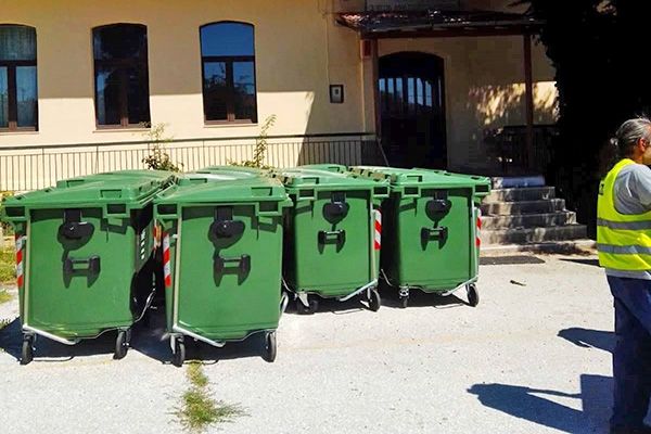 Ολοκληρώνεται η διανομή των 817 κάδων απορριμμάτων στην πόλη και στα χωριά του Δήμου Κιλκίς